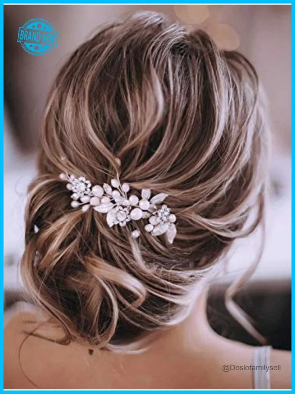 Wedding Hair Vine Pearl Bridal Headpiece Leaf Hair Accessory